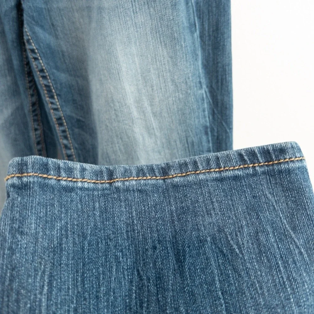 Cody James Jeans Women 30 x 32 Blue Wide Leg Western Bootcut Denim Ranch Cowgirl